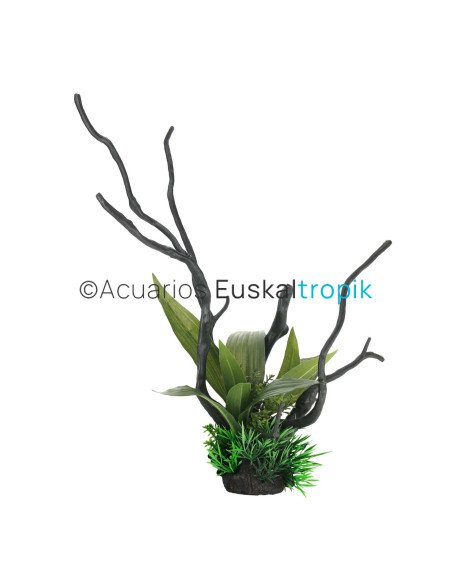 Tronco con planta M2 34cm