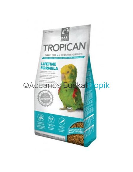 Comida loros tropican