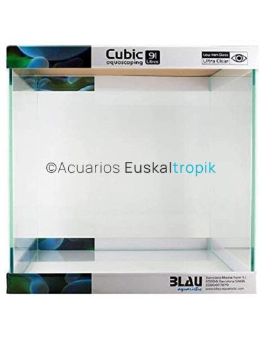 Acuario BLAU CUBIC 45X45X45 91 litros