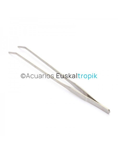 Pinza acero curba 38cm