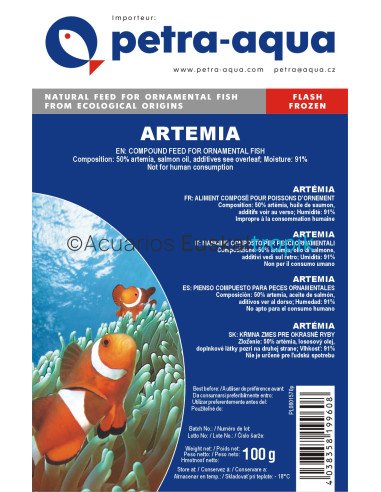 Artemia congelada petra aqua