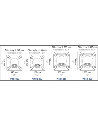 Filtro exterior Sicce Whale