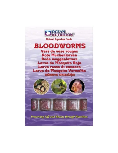 Larva de mosquito roja 100gr