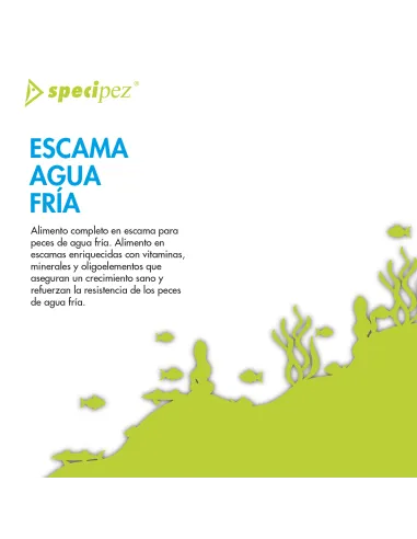 Comida agua fría escama