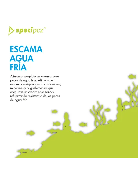 Comida agua fría escama