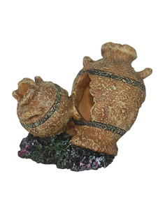 Ánfora de resina 4 (9,5X6X7,5cm)