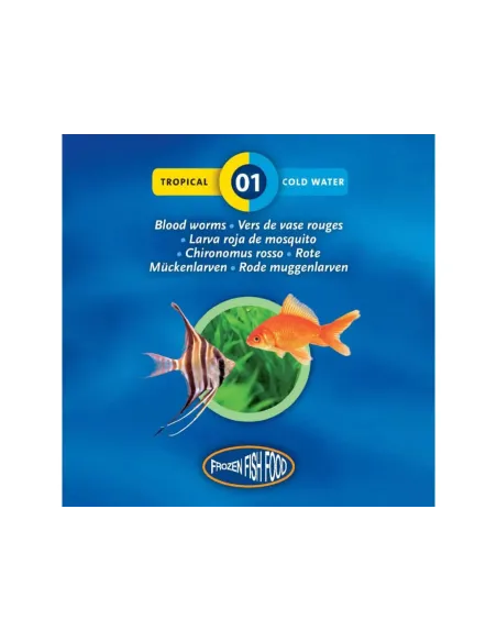 Larva roja de mosquito 100gr/95gr