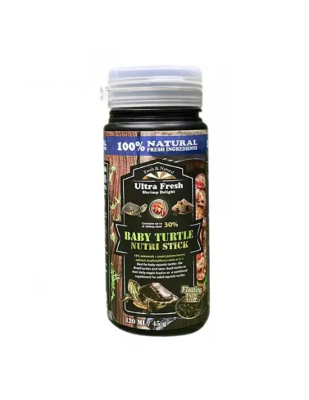 Comida tortugas pequeñas Baby turtle nutri stick