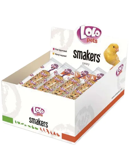 Barritas de fruta para canarios