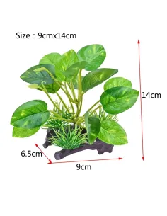 Planta de plástico con tronco 2
